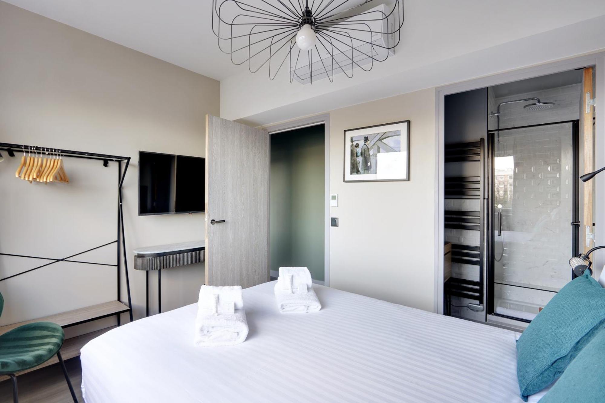 Pick A Flat'S Apartments In In Parc Des Buttes Chaumonts - Rue Edouard Pailleron ปารีส ภายนอก รูปภาพ